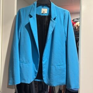 Silence + Noise Vibrant Blue Blazer